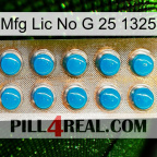 Mfg Lic No G 25 1325 new09